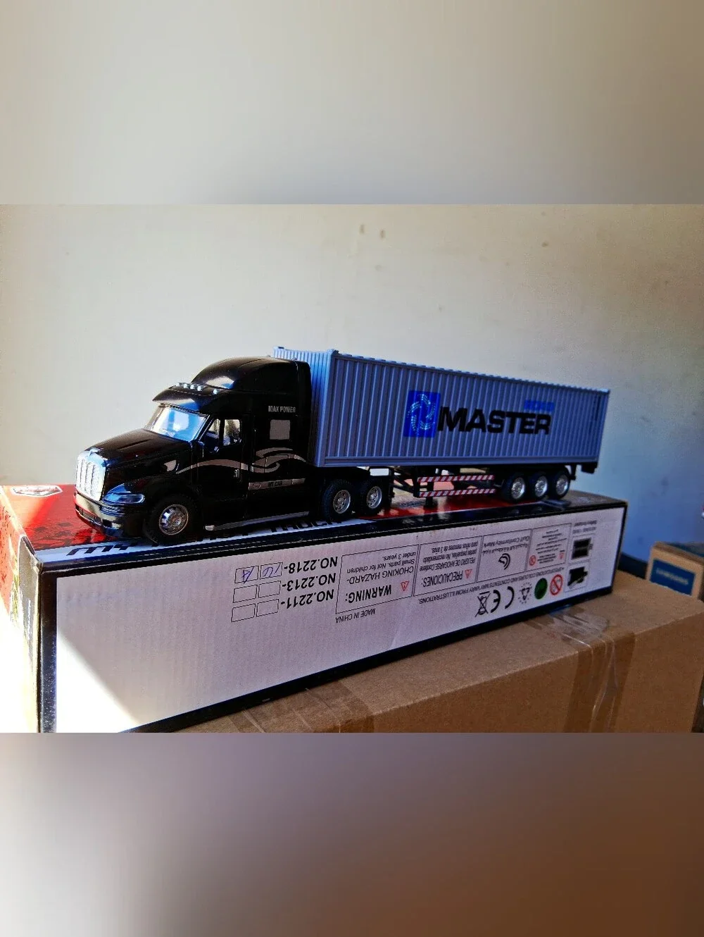 PACKAGE OF 3 PETERBILT SEMI TRUCKS
